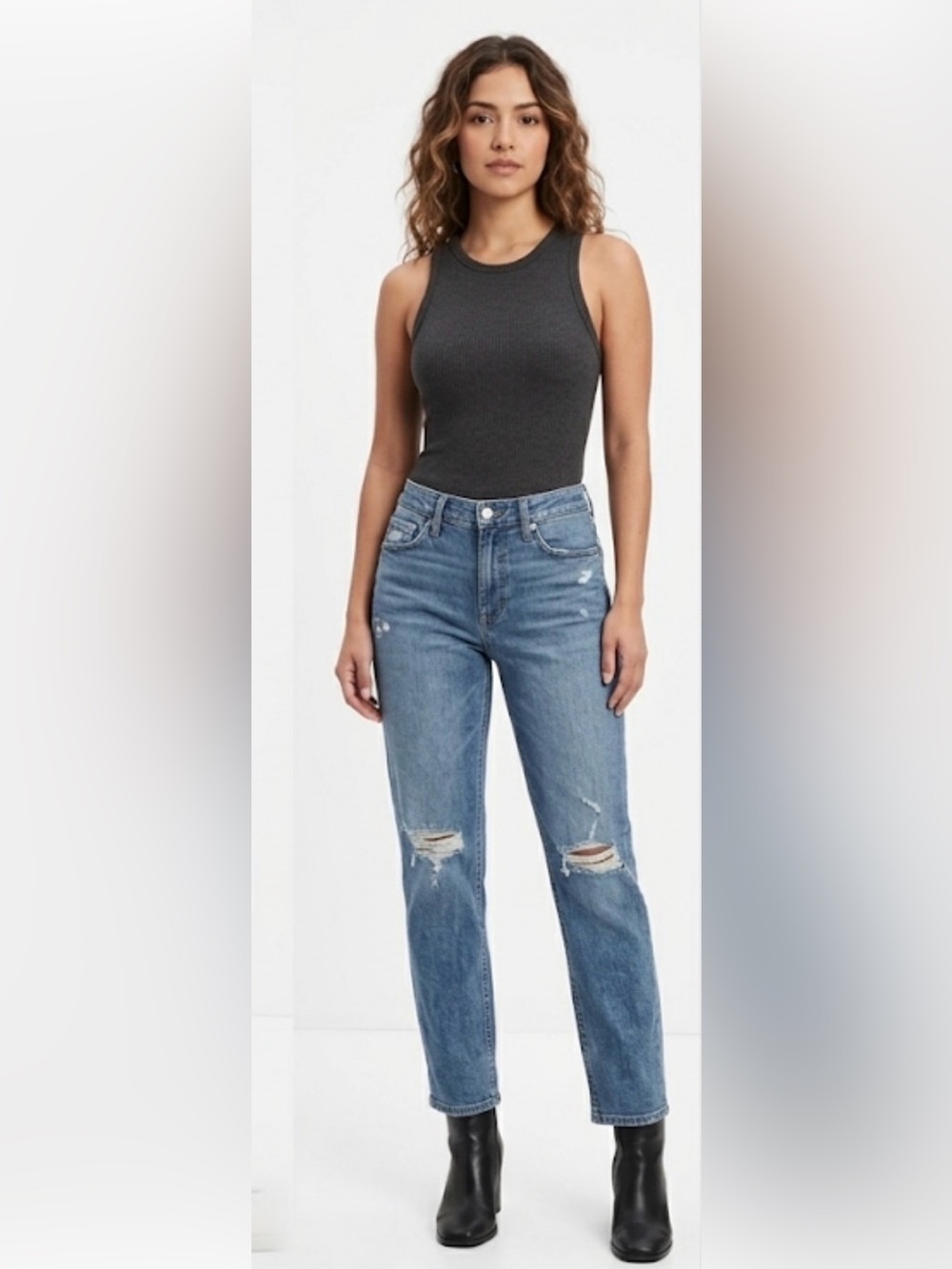 Banana Republic Distressed Blue Jeans size regular 8/29